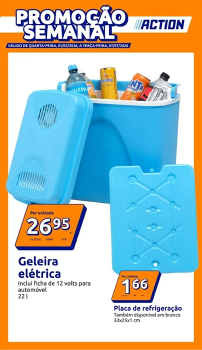 Antevisão Folheto Action Promoções de 1 a 7 julho