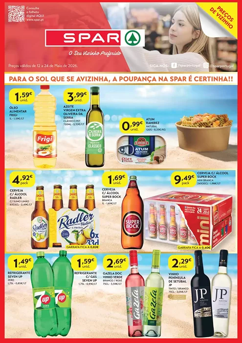 Antevisão Folheto Spar Promoções de 12 a 24 maio