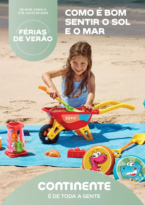 Antevisão Folheto Continente Açores: Férias de Verão
