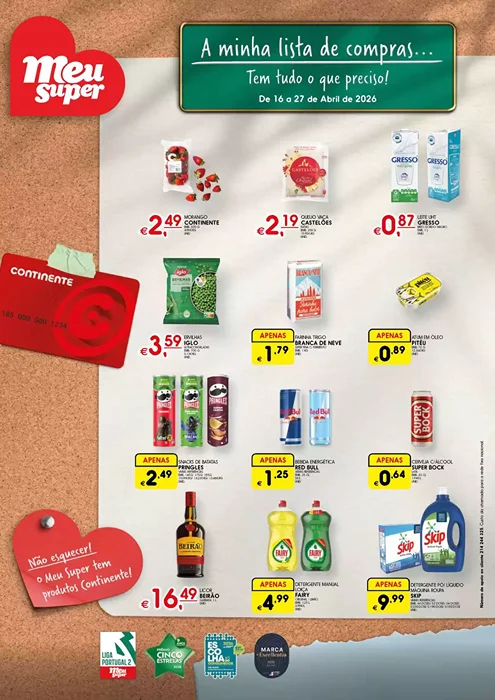 Antevisão Folheto Meu Super Promoções de 16 a 27 abril