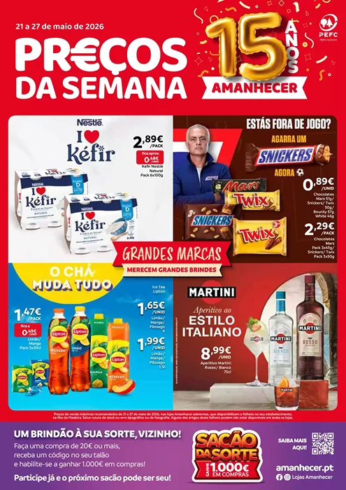Antevisão Folheto Amanhecer Promoções de 21 a 27 maio