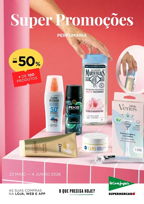 Antevisão Folheto El Corte Inglés Promoções de 22 maio a 4 junho