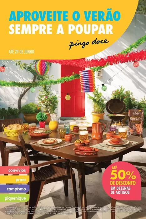 Antevisão Folheto Pingo Doce Bazar Verão Promoções de 9 a 29 junho