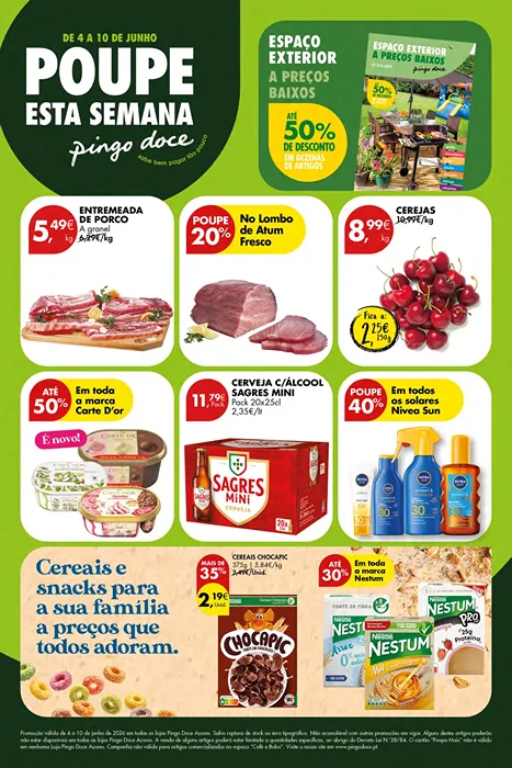 Antevisão Folheto Pingo Doce Açores Promoções de 4 a 10 de junho