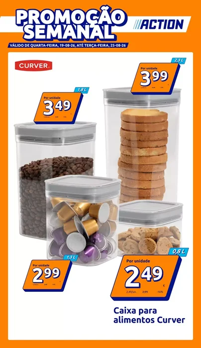 Antevisão Folheto Action Promoções de 19 a 25 agosto