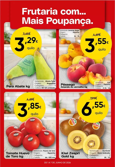 Antevisão Folheto Froiz Promoção da semana de 1 a 7 junho