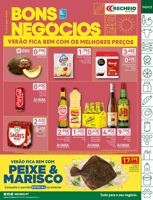 Antevisão Folheto Recheio Promoções de 18 a 24 agosto