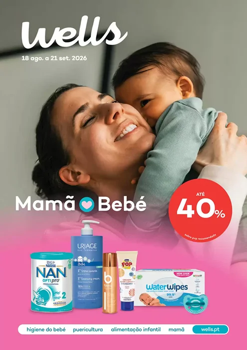 Antevisão Folheto Well's - Mamã e Bebé