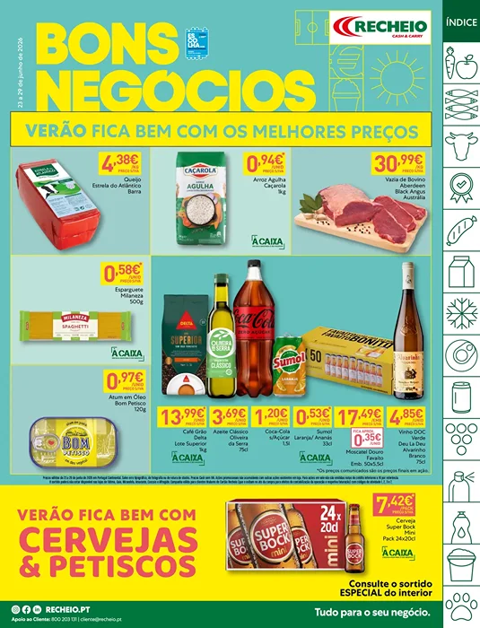 Antevisão Folheto Recheio Promoções de 23 a 29 junho