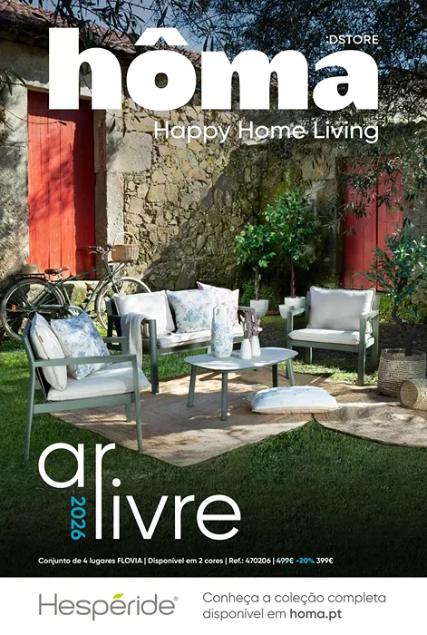 Folheto Hôma - Ar Livre 2026