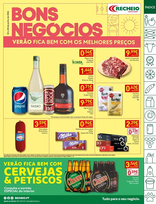 Antevisão Folheto Recheio Madeira Promoções de 2 a 8 junho