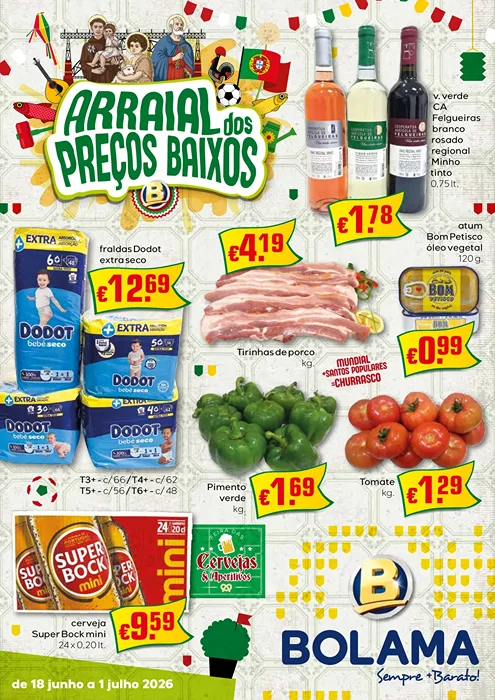 Antevisão Folheto Bolama Promoções de 18 junho a 1 julho