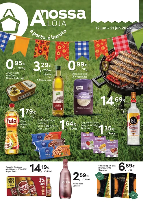 Antevisão Folheto A Nossa Loja Promoções de 12 a 21 junho