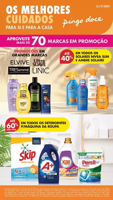 Antevisão Folheto Pingo Doce Promoções Beleza e Limpeza