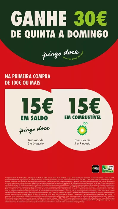 Antevisão Folheto Pingo Doce Fim de Semana Promoções de 31 julho a 3 agosto