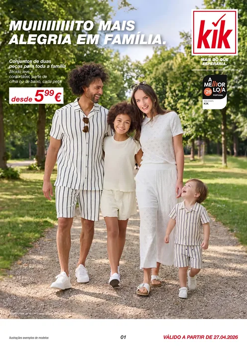 Antevisão Folheto Kik Primavera e Verão