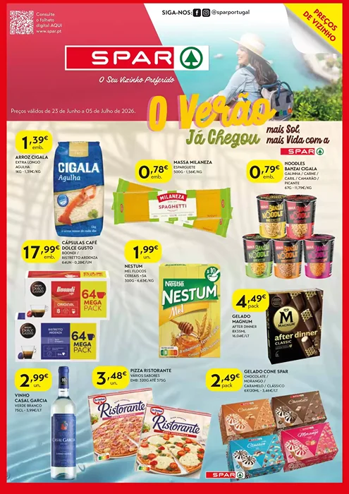 Antevisão Folheto Spar Promoções de 23 junho a 5 julho