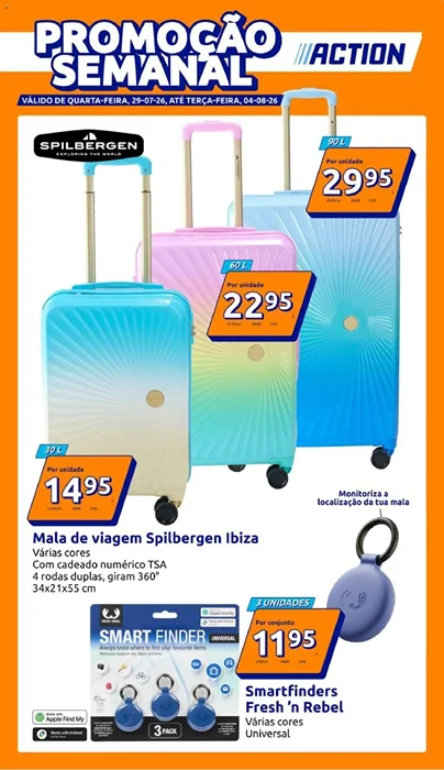 Antevisão Folheto Action Promoções de 29 julho a 4 agosto