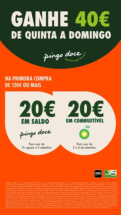 Folheto Pingo Doce Fim de Semana Promoções de 28 a 31 agosto
