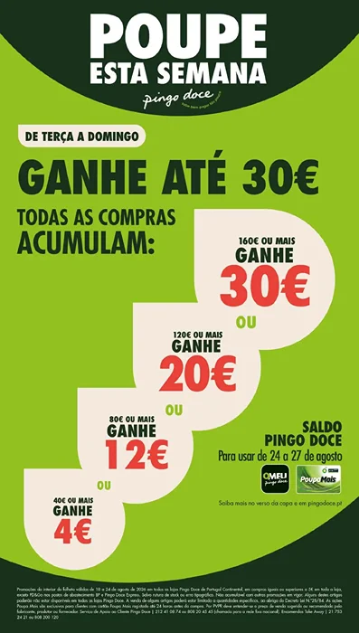 Antevisão Folheto Pingo Doce Lojas Grandes Promoções de 18 a 24 agosto