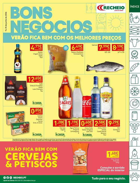 Antevisão Folheto Recheio Promoções de 9 a 15 junho