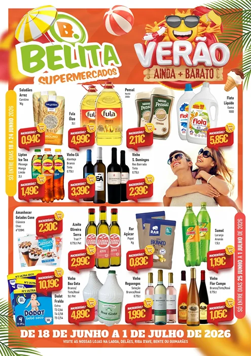 Antevisão Folheto Belita Promoções de 18 junho a 1 julho